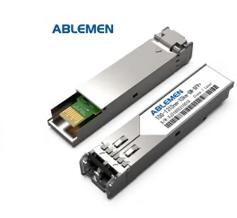 ABLEMEN光模块SFP+-10G-单模模块(1310nm,10km,LC)万兆单模双纤光模块